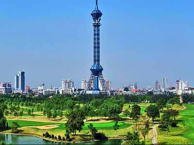 flight by transferring from Shijiazhuang 